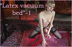 Latex vacuum bed